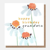 Watercolour Daisies Birthday For Grandma REL034