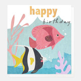 Colourful Fish Birthday BUB011