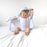 Grey Marshmallow Hooded Towel