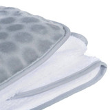 Grey Marshmallow Hooded Towel