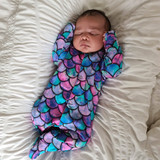 Mermaid Baby Cotton Sleepsuit