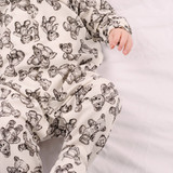 Teddy Bear Unisex Baby Cotton Sleepsuit