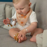 Plush Highland Cow & Sheep Wrist Rattles