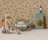 Vintage Bed For Mouse - Mint