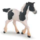 Black Piebald Cob Foal - Papo