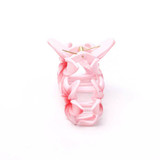 Graduated Hibiscus flower shaped hair clamp