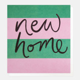 New Home Pink And Green Stripe SIP006
