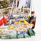 Christmas Harbour 3D Christmas Card XTW039