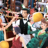 Christmas Cocktails 3D Card XTW042