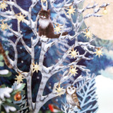 Cats & Tree Christmas 3D Card XTW043