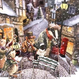 Cold Noses 3D Christmas Card XTW046