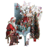 Santa’s Piano - 3D Christmas Card X3D044