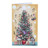 Santa’s Piano - 3D Christmas Card X3D044