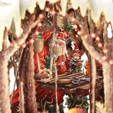 Santa’s Workshop - 3D Christmas Card X3D045