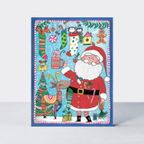 Christmas Card 20pk - Santa / Snowman
