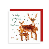 Deer Lovely Grandparents Christmas Card LMXM85