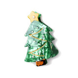 Pearlescent Christmas Tree Hair Clamp