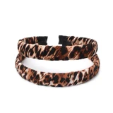 Ruched Animal Print Aliceband
