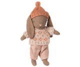 Winter Bunny Micro Brown - Rose