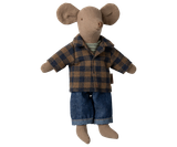 Dad Mouse - Light Brown
