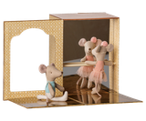 Ballet Mice In Dance Studio, Little Sister & Brother