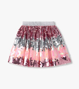 Blossom Gradient Sequin Skirt
