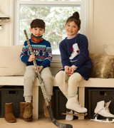 Winter Fair Isle Crew Neck Sweater