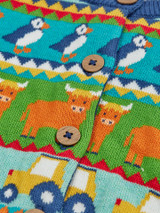 Robyn Fairisle Cardigan - Farm Fair Isle