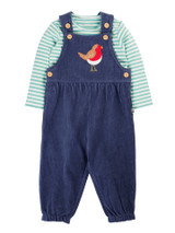 Veryan Dungaree Outfit - Navy / Robin
