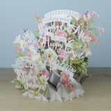 Wedding - Top Of The World Pop Up Greetings Card TW027