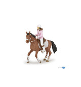 Winter Riding Girl Horse - Papo