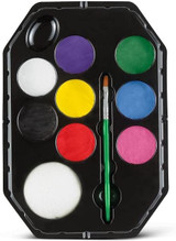 Unisex Rainbow Palette Face Paint Kit
