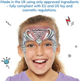 Unisex Rainbow Palette Face Paint Kit