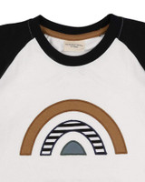 Raglan Rainbow Applique Top