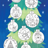 Colouring Canvas Advent Calendar