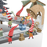 The Christmas Workshop - Zig-Zag Christmas Card XH010