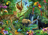 Jungle - Jigsaw Puzzle 200 pieces XXL