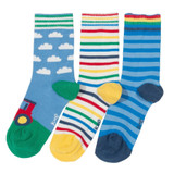 3 Pack Farm Play Socks