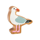 Natural Wooden White Seagull