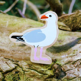 Natural Wooden White Seagull