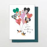 Wedding Day Birds With Balloons OH28 Wedding Day Birds With Balloons OH28