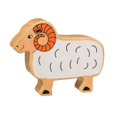 Natural Wooden White Ram