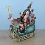 Santa's Sleigh - 3D Pop Up Christmas Card X3D002