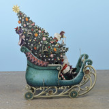 Santa's Sleigh - 3D Pop Up Christmas Card X3D002