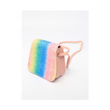 Rainbow Glitter Saddle Bag