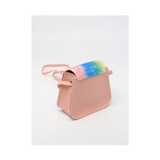 Rainbow Glitter Saddle Bag