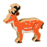 Natural Wooden Brown Deer