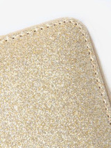 Coloured Glitter Zip Purse