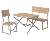 Maileg Garden Set - Table Chair & Bench