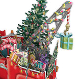 Santa's Pickup - 3D Pop Up Christmas Card X3D020